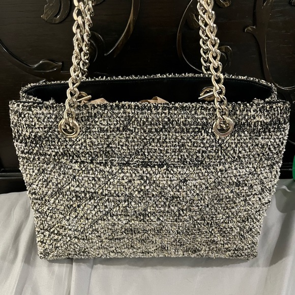 Black Tweed Kate Jordyn Chain bag - Picture 4 of 9